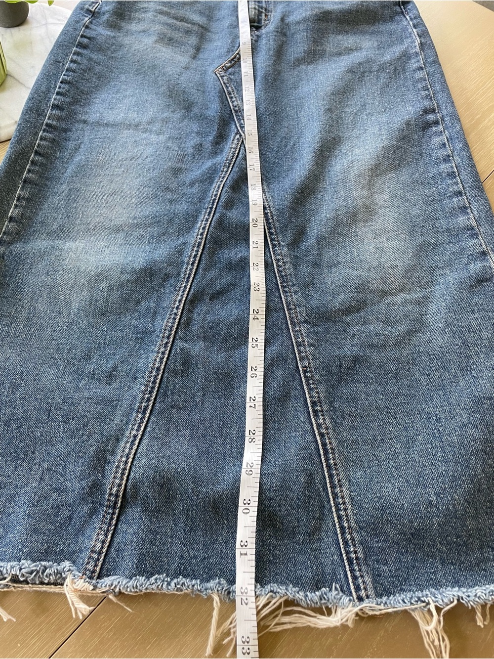 Levi Strauss Denim Maxi Skirt - Picture 6 of 10